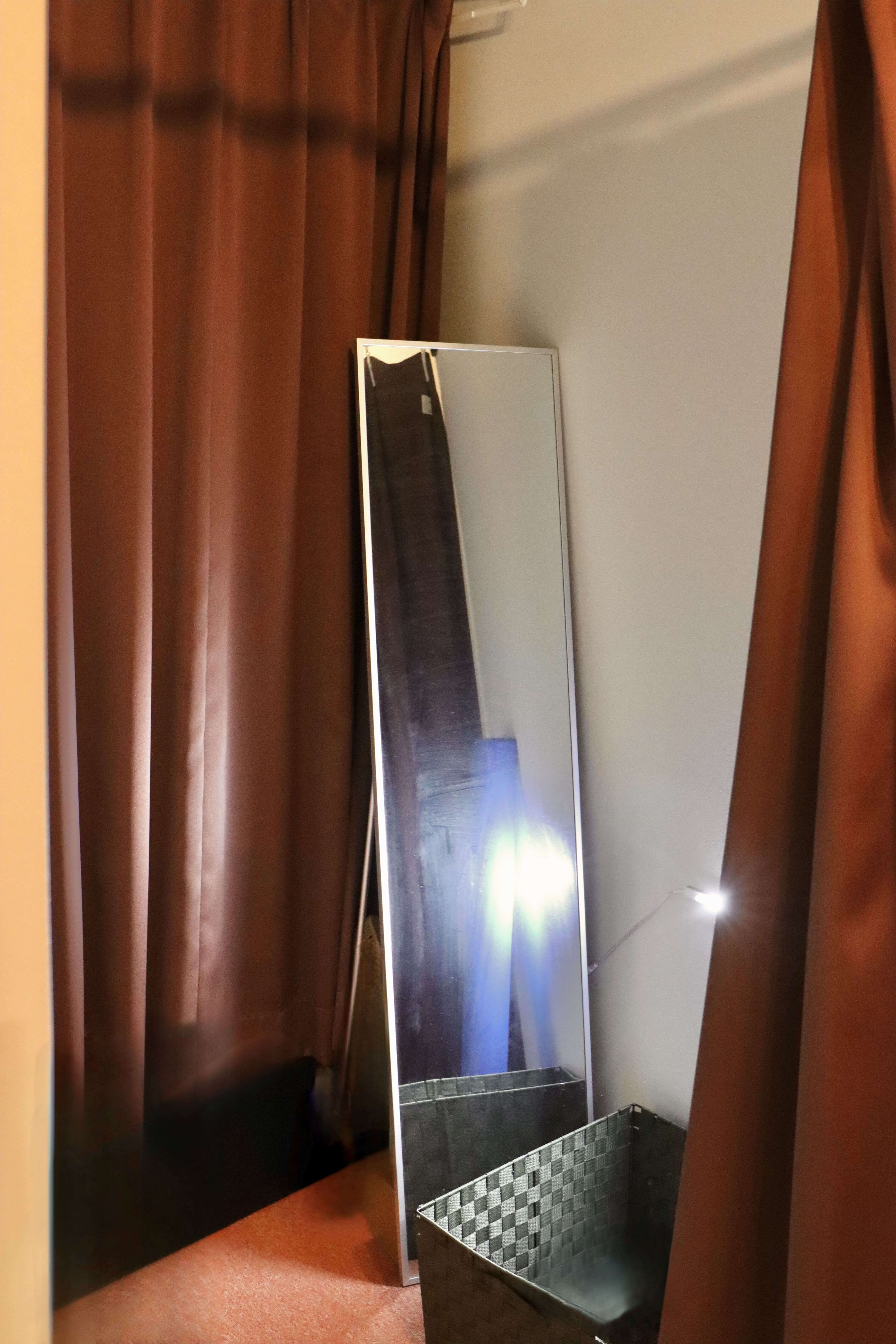 着替えスペースの様子